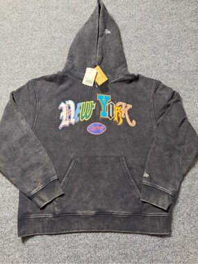 New York Jets Pullover New Era Hoodie Brand multi color Size Large NFL